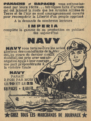 Impéria - Navy - publicité